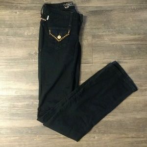 Black Robin's Jeans Size 24